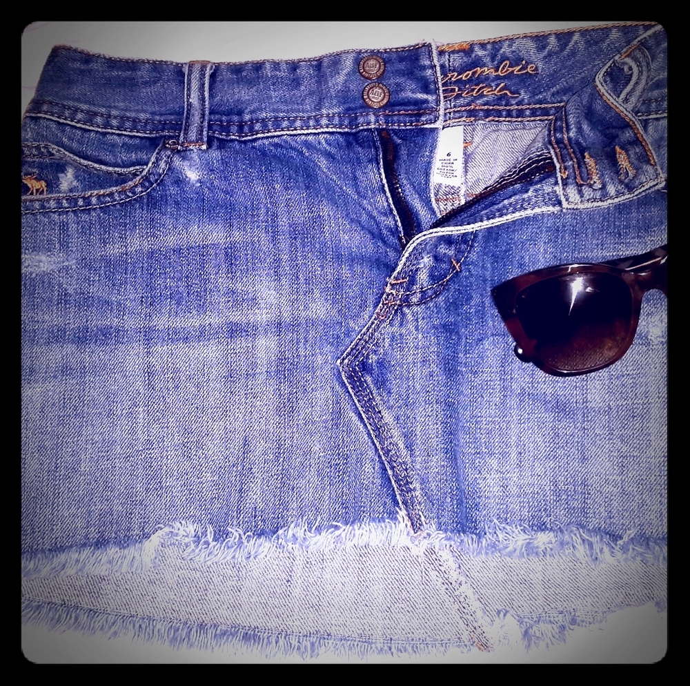 Abercrombie Jean Skirt Size 6